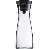 WMF 0617716040, 0,75 l, Svart, Transparent, Glas, Silikon, Rostfritt stål, Basic, 10 cm, 237 mm