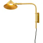 Watt & Veke Vägglampa , dimbara, Guld / mässing, Vardagsrum, Metall, Skandinavisk