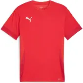Puma Tränings T-Shirt teamGOAL - Röd/Vit, storlek X-Large