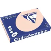 Clairefontaine 80g A3 papper | laxrosa | 1892PC | 500 ark [5,2kg]