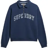 Superdry Athletic Collared Tröja Med Halv Dragkedja