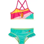 Playshoes Bikini gul / grön / rosa / ljusrosa