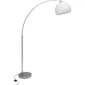 Brilliant Vessa 92940/75 Ståbelysning LED E27 60 W Krom, Vit