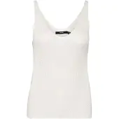 Vero Moda Broderad topp 'VMNew Lex' vit
