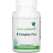 Seeking Health , B Komplex Plus, 100 Vegetariska Capslar