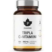 Puhdistamo Pudhistamo Triple Vitamin C 400 mg, 120 kaps.