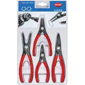 Knipex 4003773050100, Låsringstång, Röd, 685 g