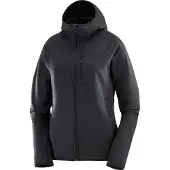 Salomon Women's Essential Lightwarm Hoodie Deep Black