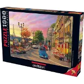 Perre/Anatolian Anatolian Seine Sunset Jigsaw Puzzle 1000st