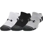 Under Armour Sportsockor 'Performance Tech' grå / svart / vit