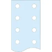 Schneider Electric LVS04515 Samlingsskena Koppar 1675 mm 1 st