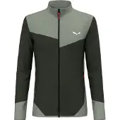 Salewa Puez Waffle Hybrid Polarlite Fleecejacka Med Dragkedja