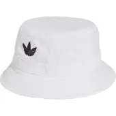 Adidas Hatt 'Adicolor Trefoil' svart / vit