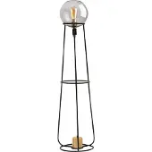 Näve Golvlampa Stelo, Svart, Vardagsrum / matsal, Metall, Modern, Golvlampa