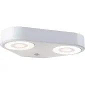Paulmann Silma 94868 LED-utomhusväggbelysning med rörelsedetektor LED LED fast installerad 11 W Vit