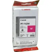 Canon LUCIA PFI-102 M - 130 ml - magenta - original - bläcktank - för imagePROGRAF iPF500, iPF510, IPF600, iPF605, iPF610, iPF700, iPF710, iPF720, LP17, LP24