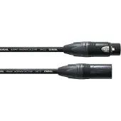 Cordial CPM 5 FM XLR Anslutningskabel [1x XLR-honkontakt - 1x XLR-hankontakt] 5.00 m Svart