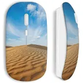 CAPACHEAP Souris Sans Fil Desert paysage