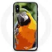 CAPACHEAP Coque Iphone XS max Aras Perroquets ren