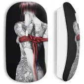 MANIACASE Souris Sans Fil Sexy Girl Tatouages