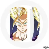 CAPACHEAP Souris Sans Fil Dragon Ball Manga Anime Sangoku Visage énervé
