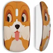 CAPACHEAP Souris Sans Fil Rox Et Rouky Chien