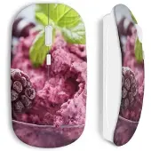 CAPACHEAP Souris Sans Fil Framboise sur glace