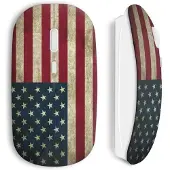 CAPACHEAP Souris Sans Fil Drapeau Usa Etats Unis