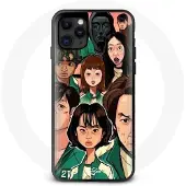 MANIACASE Coque Iphone 11 pro faces Squid Game