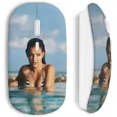 CAPACHEAP Souris Sans Fil Sexy Girl Water