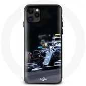 MANIACASE Telefonskal - Formel 1 - Valtteri Bottas - iPhone 12 mini - Mjukt - Svart