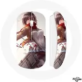 CAPACHEAP Souris Sans Fil Mikasa Ackerman Série Attack on Titan Anime Manga