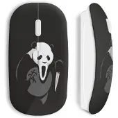 MANIACASE Souris sans fil panda scream parodie