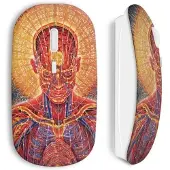 CAPACHEAP Souris Sans Fil Psychedelic Style