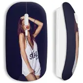 CAPACHEAP Souris Sans Fil Swag Girl