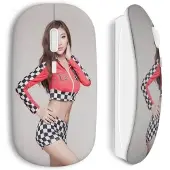 CAPACHEAP Souris Sans Fil Sexy Girl Racing Tunning Voiture