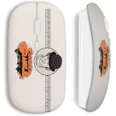 CAPACHEAP Souris Sans Fil Orange Mecanique