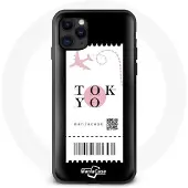 MANIACASE Coque iphone 12 mini billet d'avion Tokyo