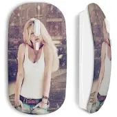 CAPACHEAP Souris Sans Fil poster Sexy Girl