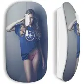MANIACASE Souris Sans Fil Sexy Girl Captain America