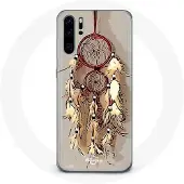 CAPACHEAP Coque pour Huawei P30 pro Attrape Rêve Marron