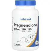 Nutricost , pregnenolon, 100 mg, 120 kapslar