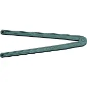 Gedore 6354480 44 3 Dubbelmutternyckel Nyckelvidd (Metrisk) (för titel) 3 mm