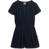 Superdry Beach Playsuit Kortärmad Kort Klänning