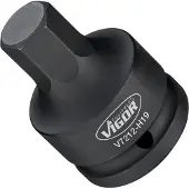 Vigor V7212-H19 V7212-H19 Mutterdragare-hylsnyckelinsats 19 mm