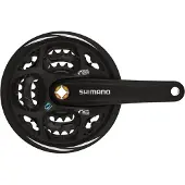 Shimano ALTUS FC-M311-42T främre kedjedrev, 175 mm, 7/8-växlad, svart – 42X32X22T