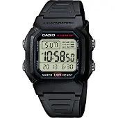 Casio W-800H-1AVDF, Vattentät, Elektronisk