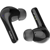 Belkin SoundForm Motion In-ear headset Bluetooth Vit Headset, Laddningsfodral, Svettresistent