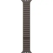 Apple - KlocKräm för smart klocka - 42mm - storlek M/L - mörkt taupe