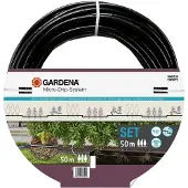 Gardena Micro-Drip-System 13501-20 Bevattningssats, komplett 13 mm Ø Droppbevattning häckar/buskar (50 m)